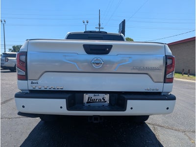 2021 Nissan Titan Platinum Reserve
