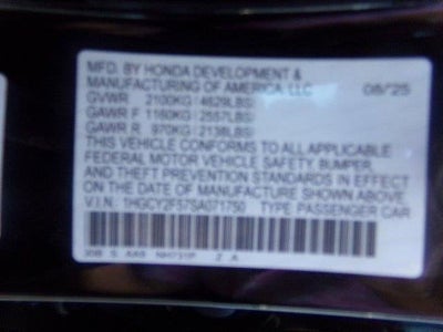 2025 Honda Accord Sedan HYBRID SPORT