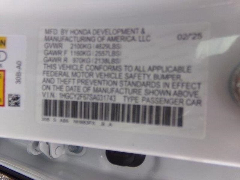 2025 Honda Accord Sedan HYBRID EX-L