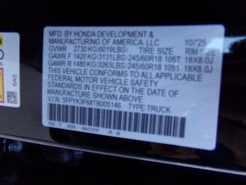 2026 Honda Ridgeline TrailSport