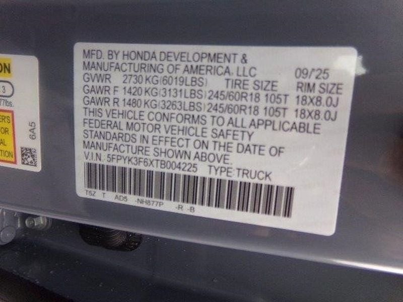 2026 Honda Ridgeline TrailSport
