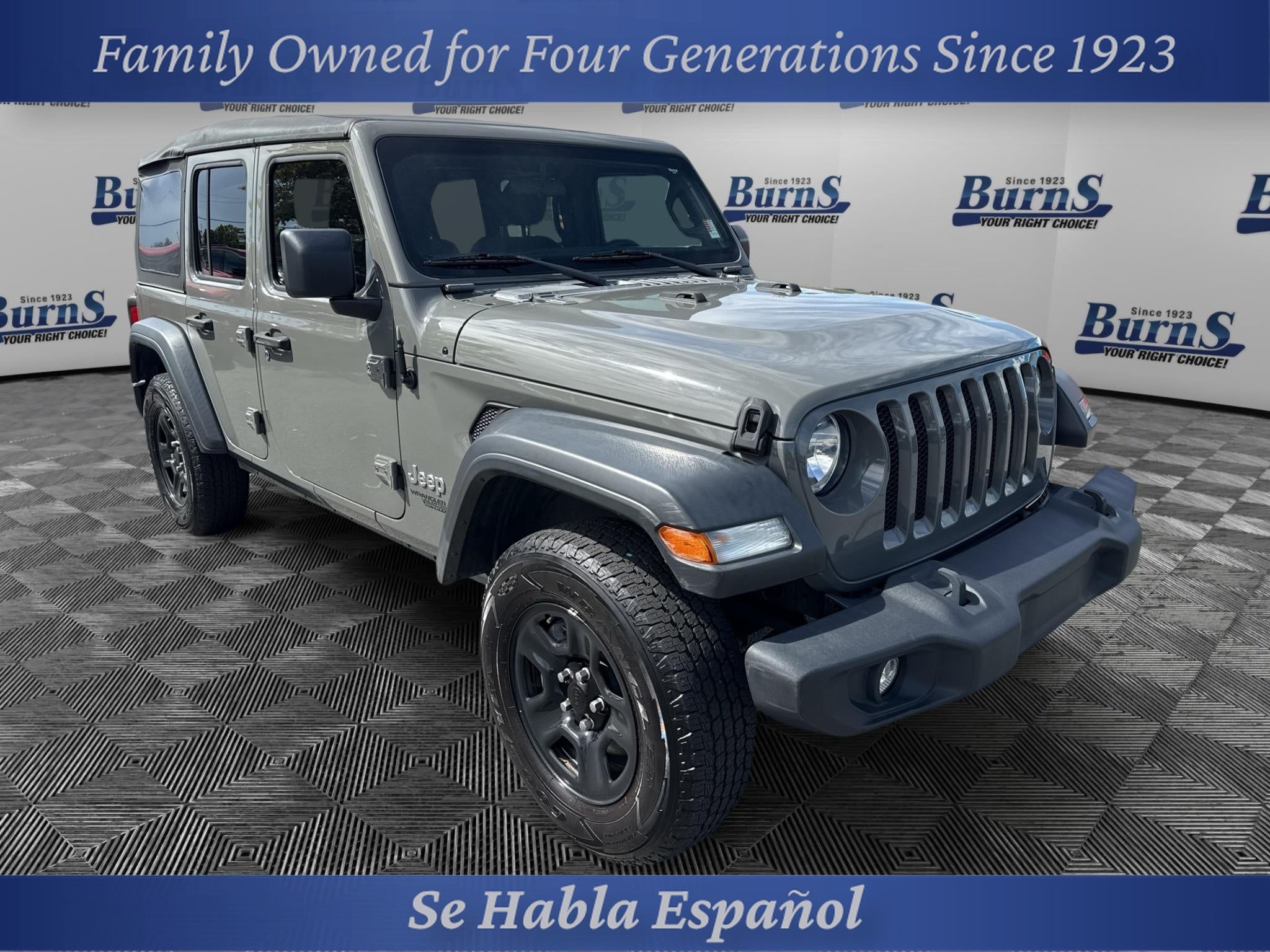 2020 Jeep Wrangler Unlimited Sport