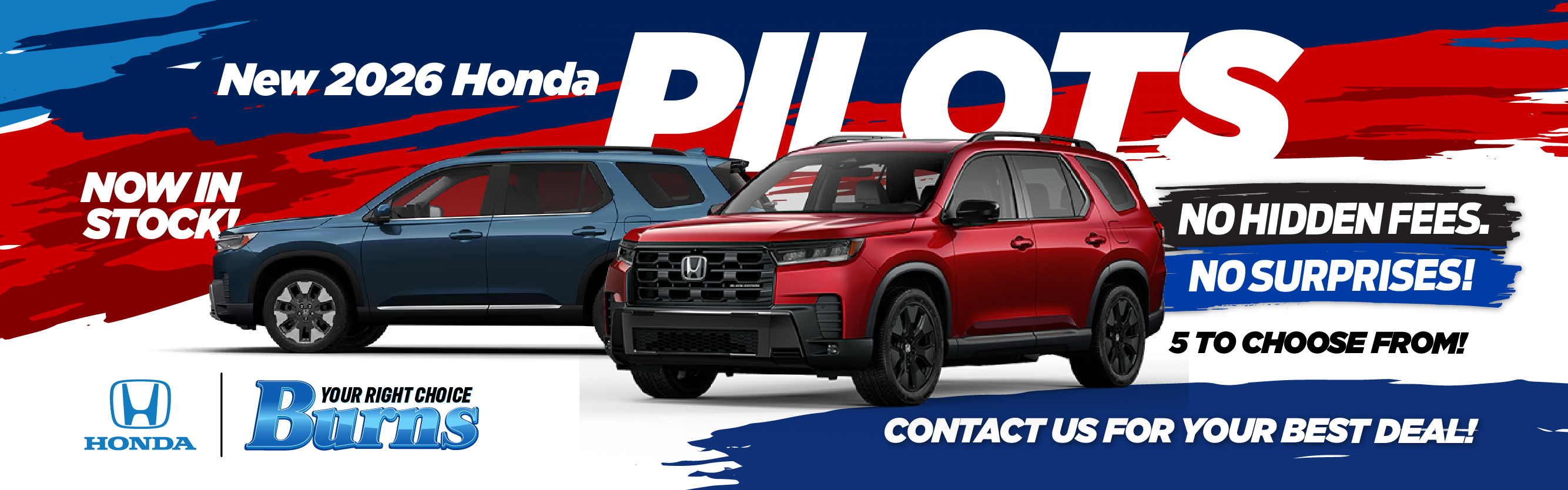 honda PILOT specials