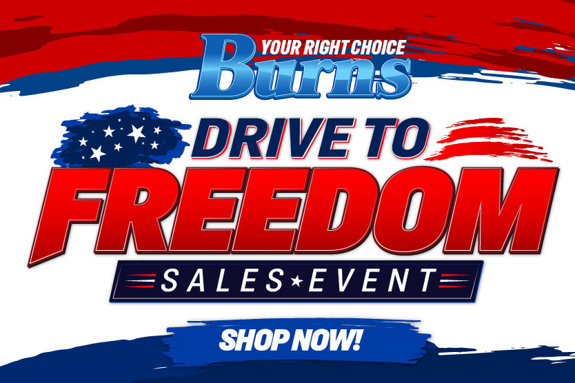Burns Drive to Freedom Sales Event